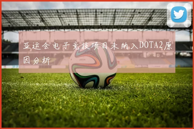 亚运会电子竞技项目未纳入DOTA2原因分析