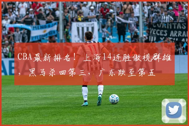 CBA最新排名！上海14连胜傲视群雄，黑马杀回第三，广东跌至第五